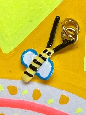 Susan Alexandra - Bronze Tiny Joys Lucky Charm - Bee